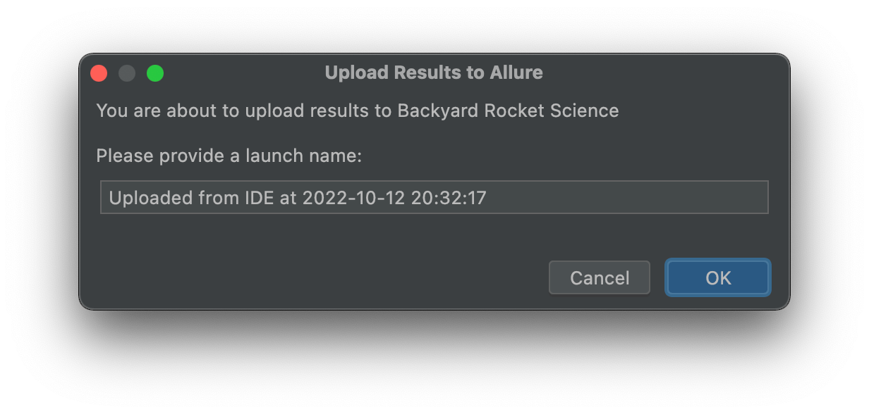 Upload Results to Allure